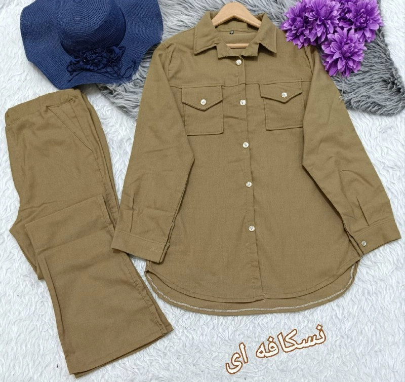 ست مانتو و شلوار دمپا ۴۰۰