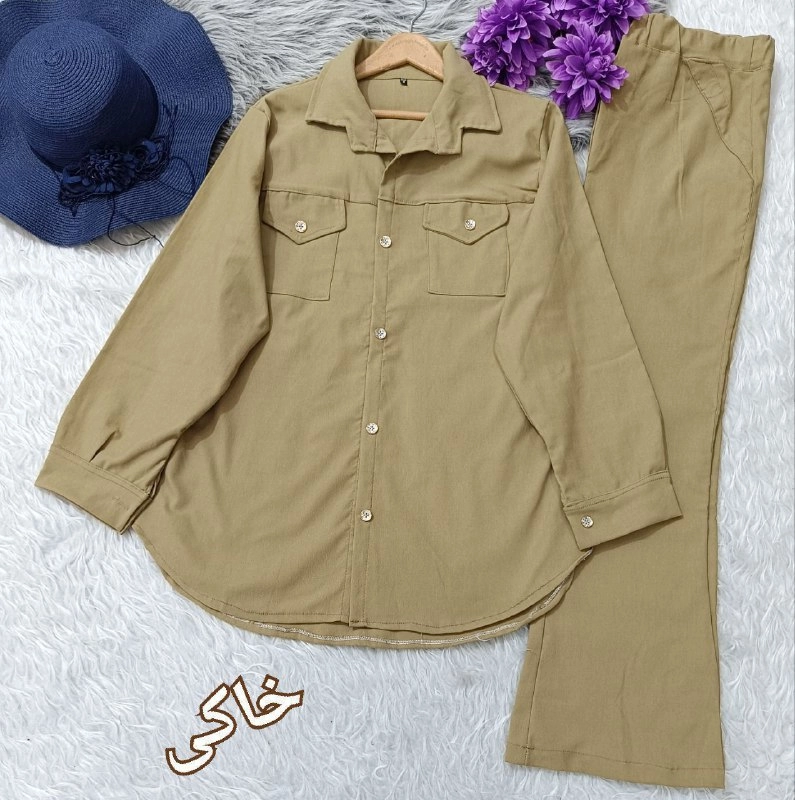 ست مانتو و شلوار دمپا ۴۰۰
