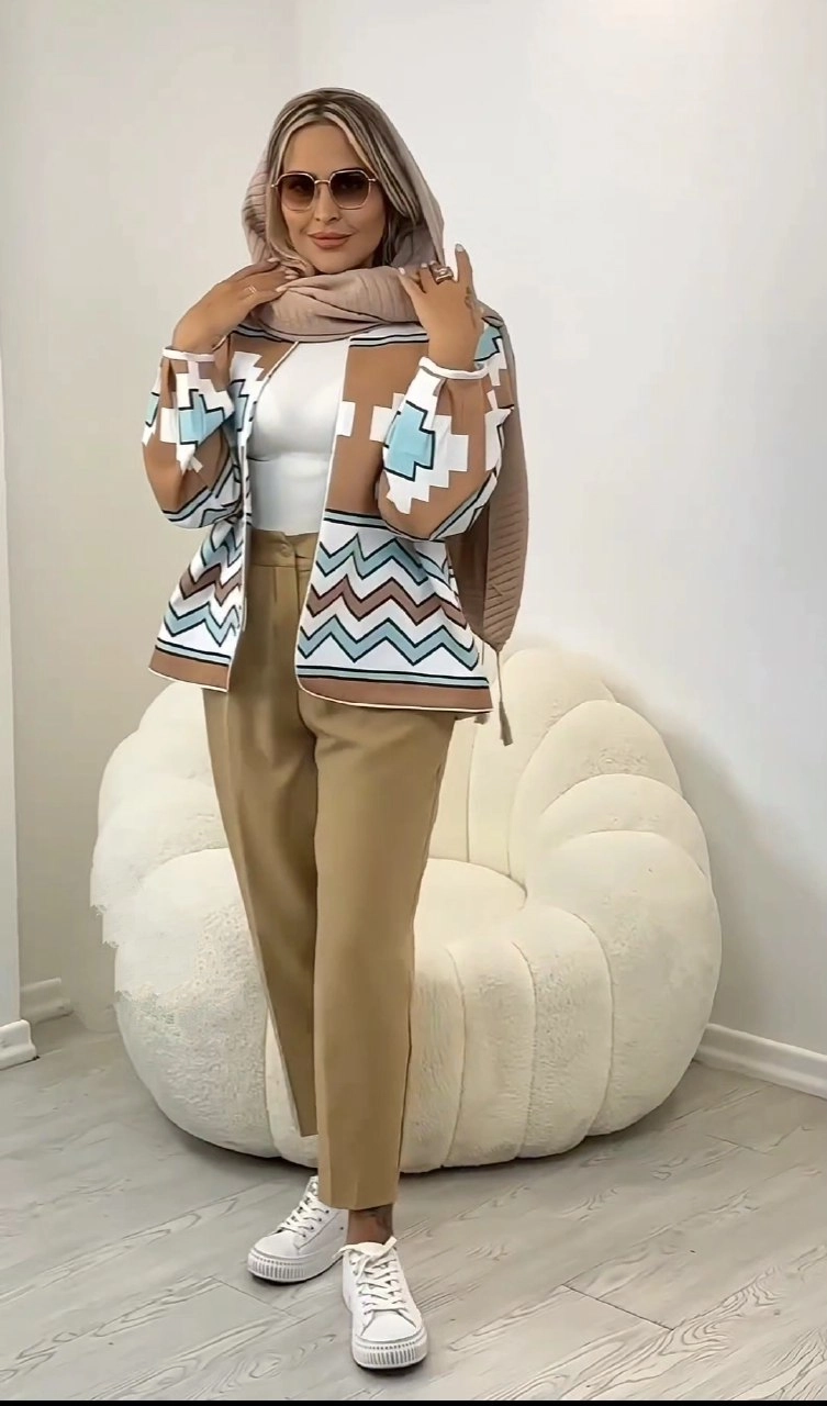 ست مانتو و شلوار زنانه مدل آهو