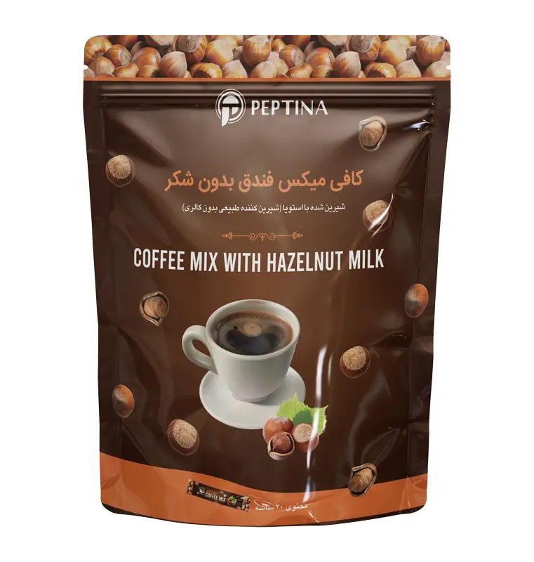 کافی میکس با پودر شیر فندق پپتینا