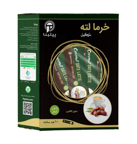 خرما لته نارگیل پپتینا جعبه 10 عددی