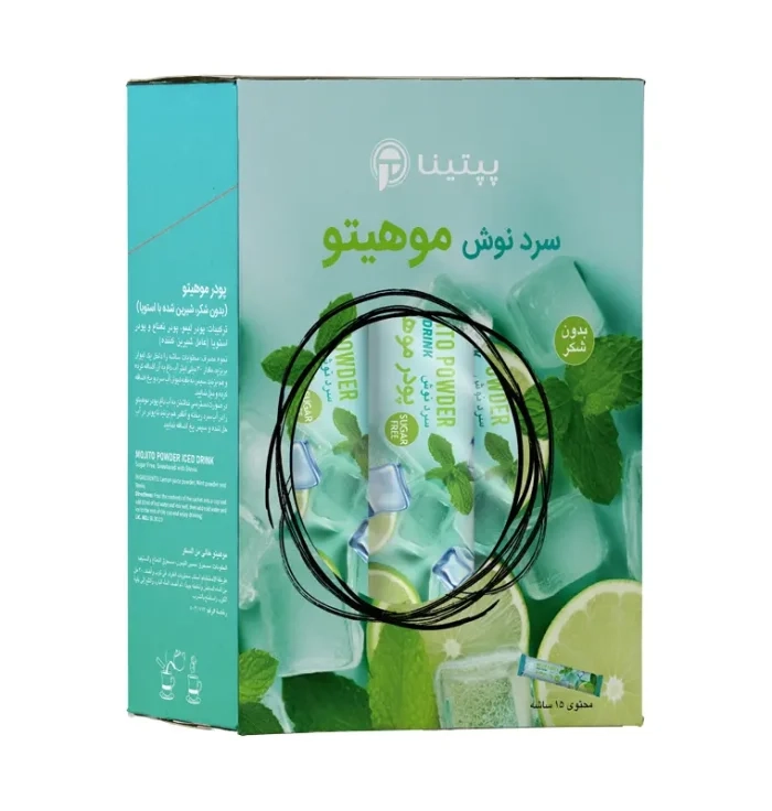 پودر موهیتو پپتینا بسته 15 عددی