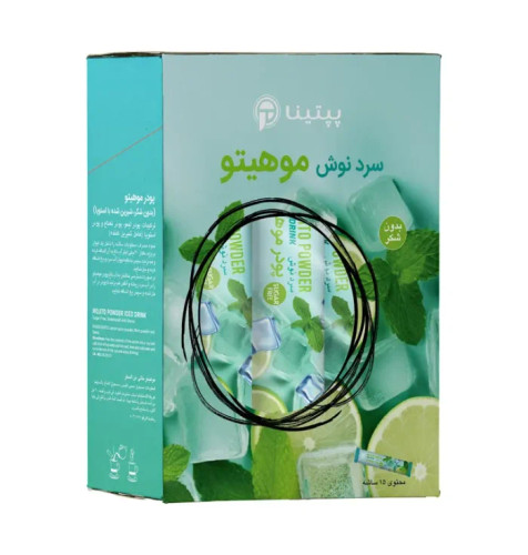 پودر موهیتو پپتینا بسته 15 عددی