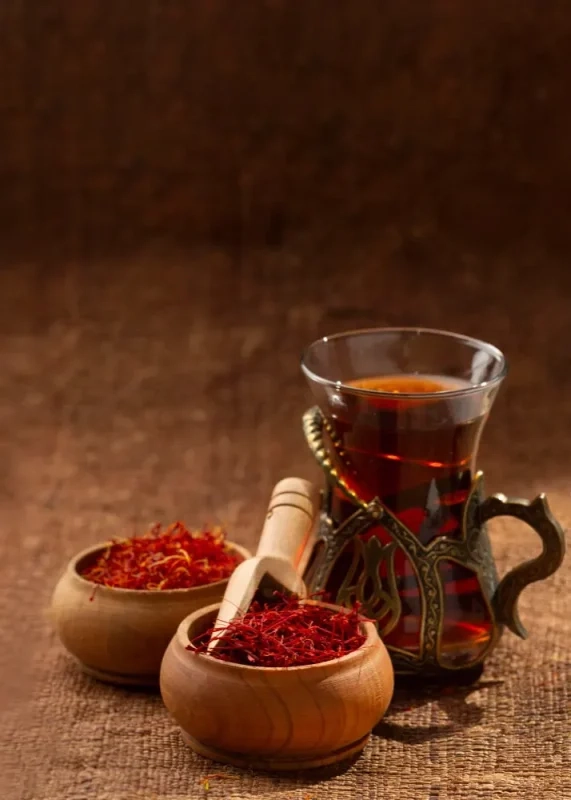 چای سیاه زعفرانی پپتینا