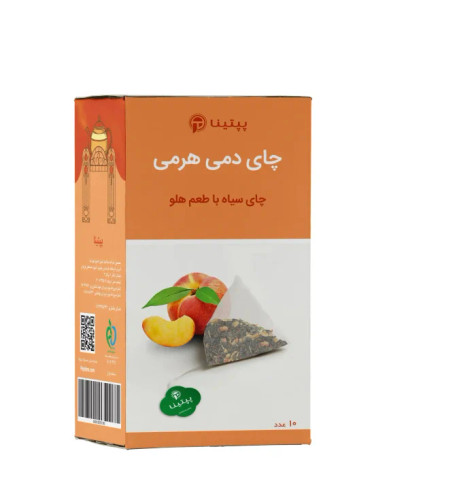 چای سیاه حاوی هلو پپتینا بسته ۱۰ عددی