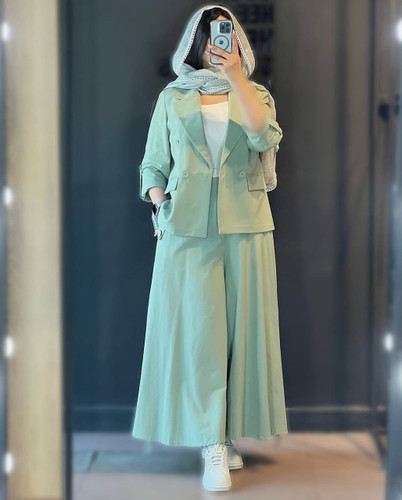 کت و شلوار زنانه مدل نیکی طاها